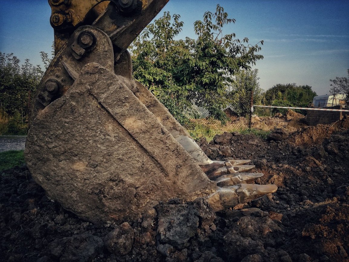 Fundament Voorbereidende grondwerken Kraanbak Grond ophogen Foto 02