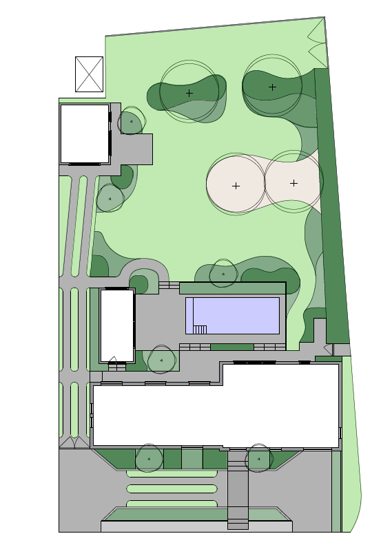 Tuinarchitectuur TotaalProject Ontwerplan A